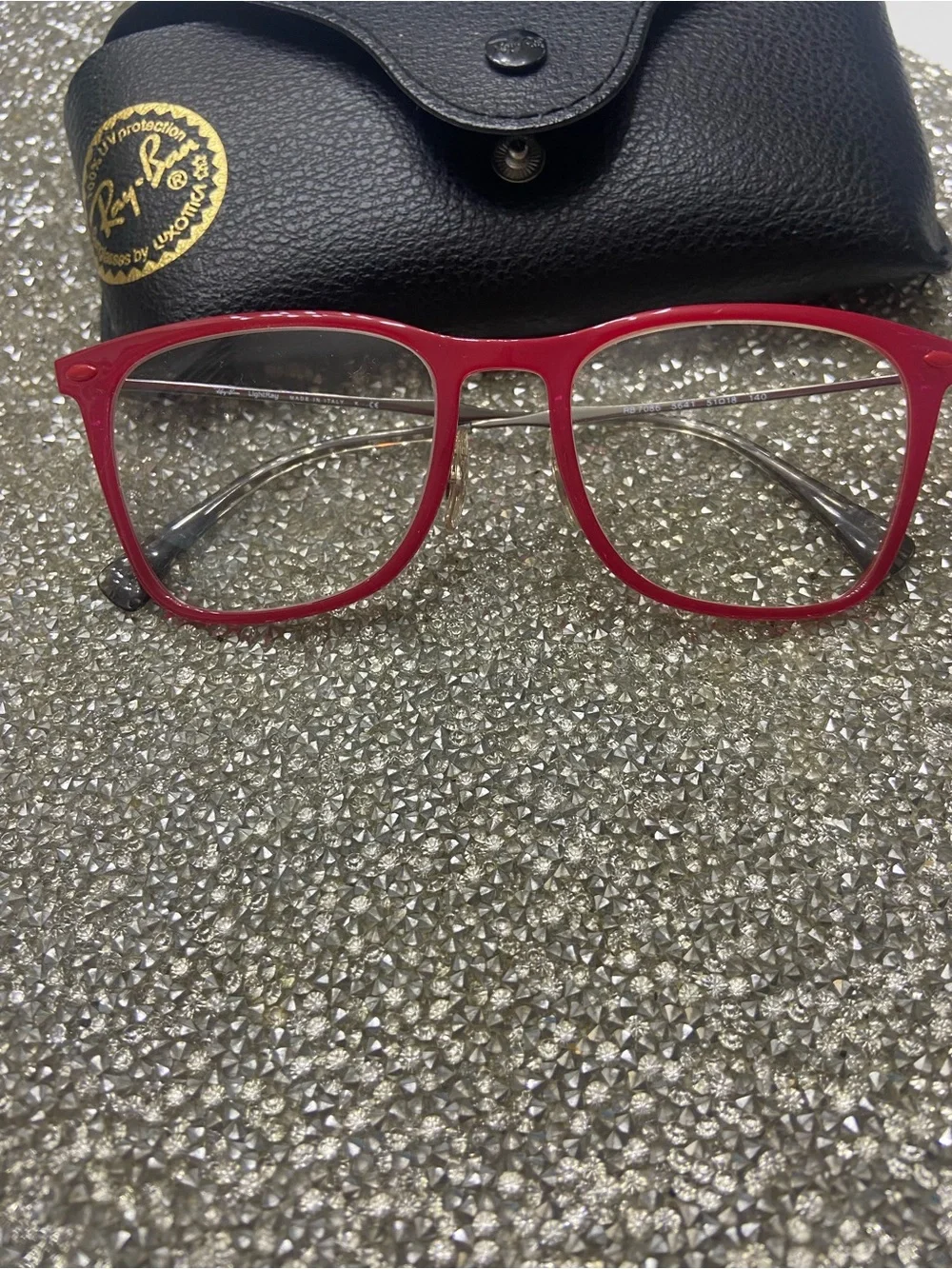 Ray Ban light ray magenta pink eyeglass frames